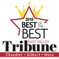 2018 Best of the Best Dentist Award - East Valley Tribune - Reader Poll